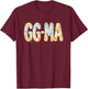 Wildflowers GG-MA Floral Mother's Day GG-MA T-Shirt - T-Shirt | Maroon