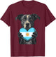 Argentina Heart Dog Argentinian Roots Argentinian Pride T-Shirt - T-Shirt | Maroon