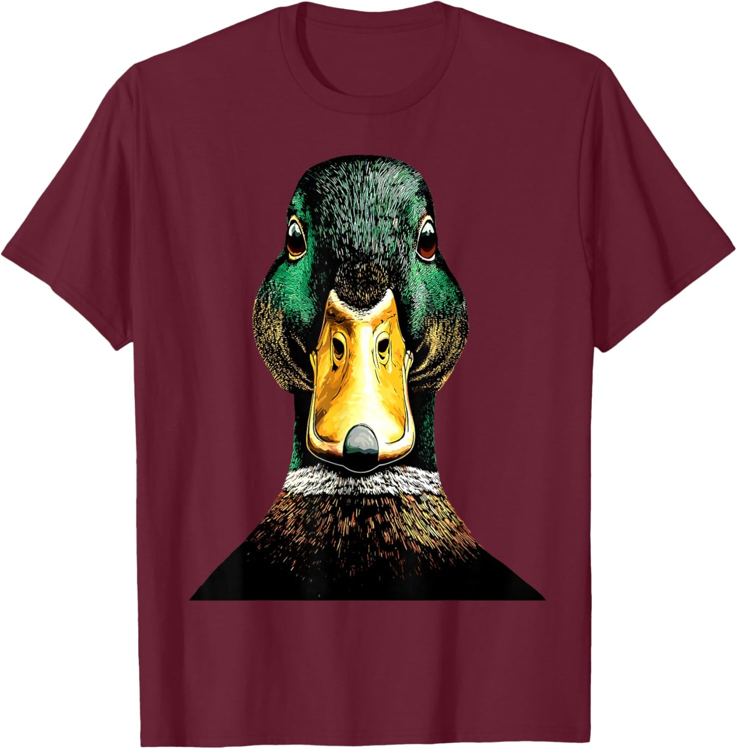Ente Stockente Entenküken Duck Entlein Erpel Kleine Enten T-Shirt - T-Shirt | Maroon
