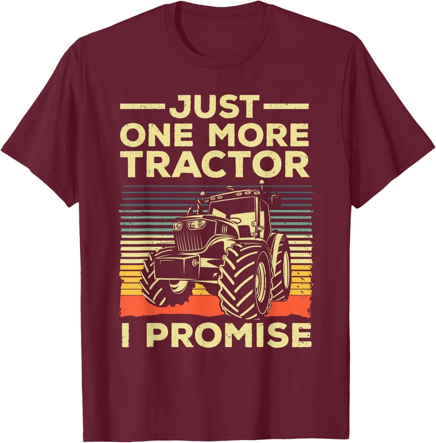 Cool Tractor Art Women Farming Truck Farmer Tractors T-Shirt - T-Shirt | Maroon
