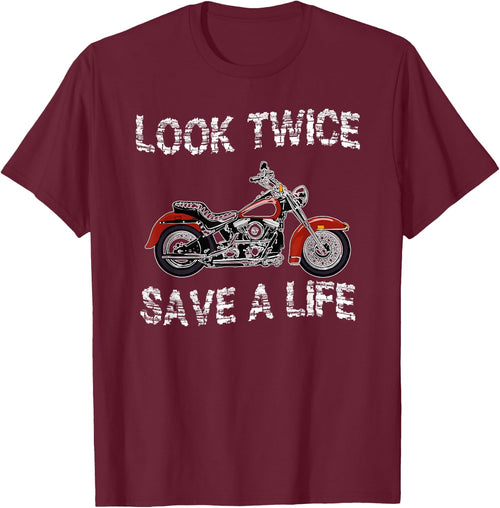 Look Twice Save A Life Motorcycle Safety