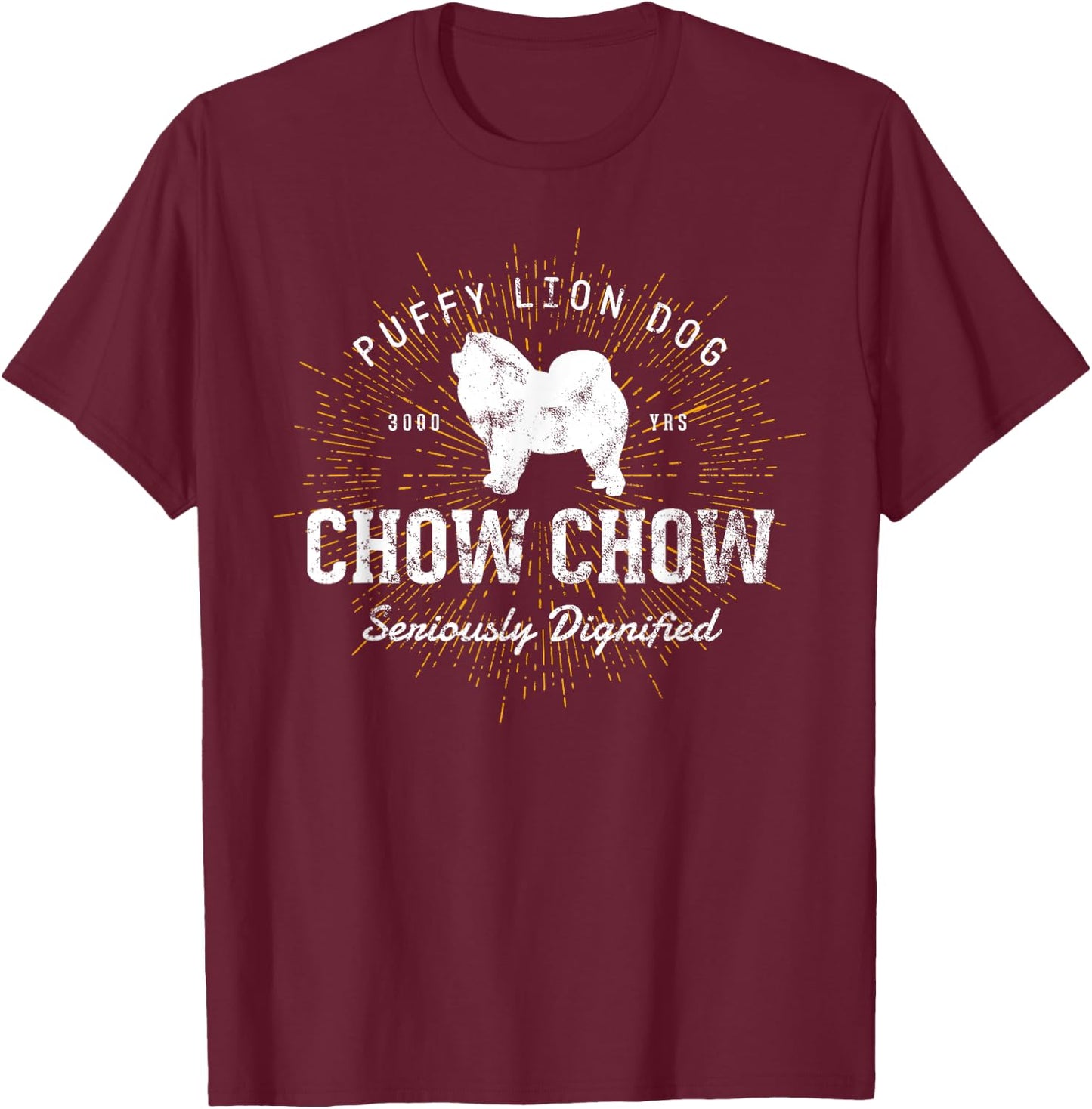 Retro Classic Black T-Shirt - T-Shirt | Maroon