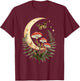 Fairycore Moth T-Shirt - T-Shirt | Maroon