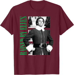 Elf - Raised By Elves T-Shirt - T-Shirt | Maroon