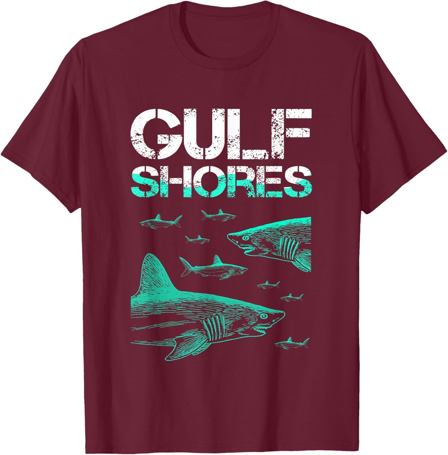 Gulf Shores T-Shirt - T-Shirt | Maroon