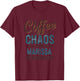 Marissa Personalized Cute Coffee Girls Marissa Name T-Shirt - T-Shirt | Maroon
