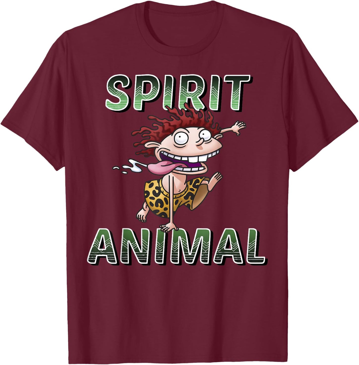 The Wild Thornberrys Donnie Spirit Animal T-Shirt - T-Shirt | Maroon
