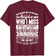 My Son Is My Guardian Angel in Heaven, Grief to Son T-Shirt - T-Shirt | Maroon
