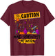 Science Teacher Mad Scientist Halloween Costume Youth Adult T-Shirt - T-Shirt | Maroon