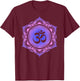Om Shanti Peace Aum Brahman Yoga Hindu Buddhism Vintage T-Shirt - T-Shirt | Maroon
