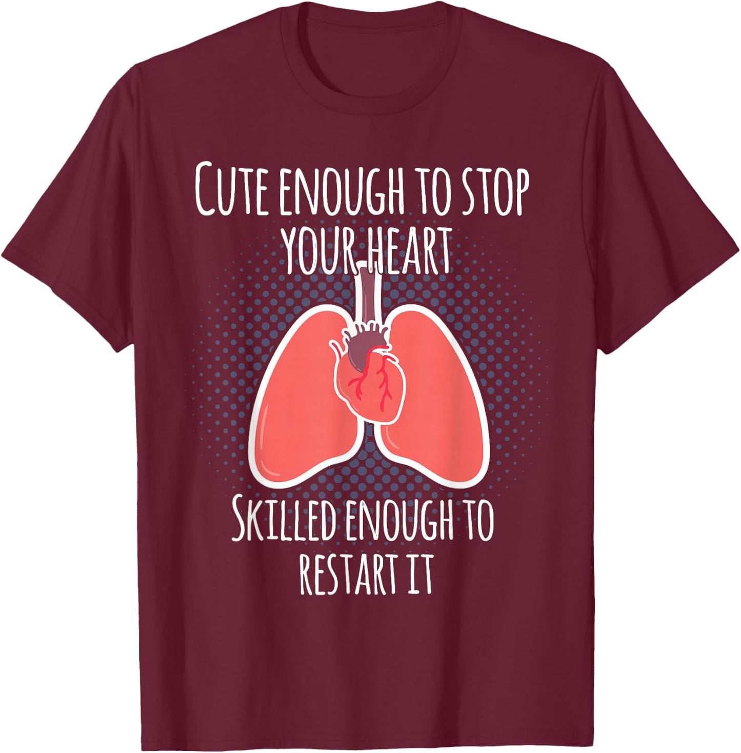 Perfusiologist - Perfusionist Gift T-Shirt - T-Shirt | Maroon