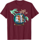 The Wizard of Oz Crystal Ball T-Shirt - T-Shirt | Maroon