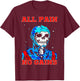 All Pain No Gains Fitness Weightlifting Bodybuilding Gym T-Shirt - T-Shirt | Maroon