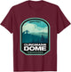 Clingmans Dome Smoky Mountains Tennessee T-Shirt - T-Shirt | Maroon