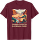 Grand Canyon National Park Arizona T-Shirt - T-Shirt | Maroon