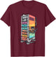 Computer Server Network Rack Homelab Sysadmin Engineer T-Shirt - T-Shirt | Maroon