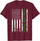Future Game Warden Outfit Gift -Adults & Kids Black Animal-Themed Game Warden Small Short Sleeve T-Shirt - T-Shirt | Maroon
