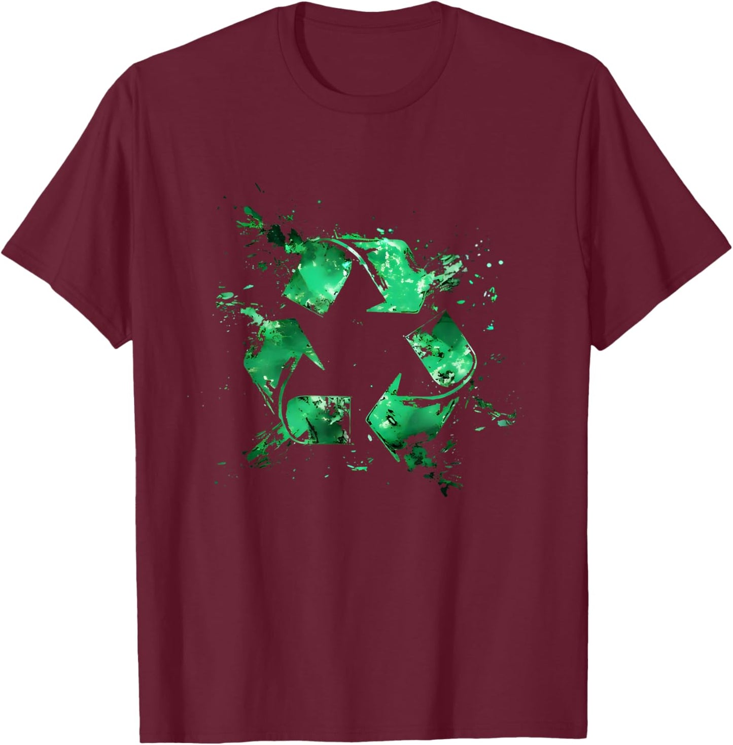 Vintage recycling , recycle T-Shirt - T-Shirt | Maroon