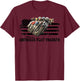 American Flat Tracker Men Women Adults Teens Boys Girls T-Shirt - T-Shirt | Maroon