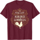 Early Bird Gets The Worm Funny Motivational Novelty T-Shirt - T-Shirt | Maroon