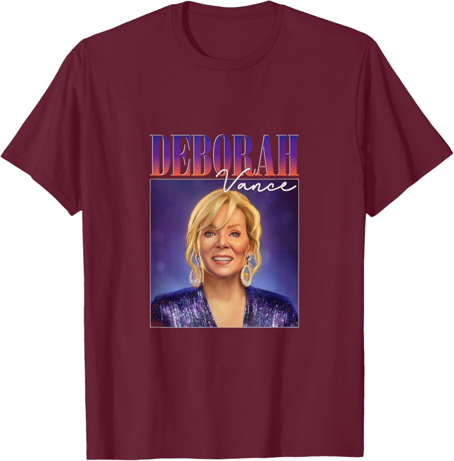 Hacks Deborah Officially Licensed T-Shirt - T-Shirt | Maroon