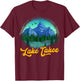 Lake Tahoe Vacation Souvenir Nevada California Gift T-Shirt - T-Shirt | Maroon
