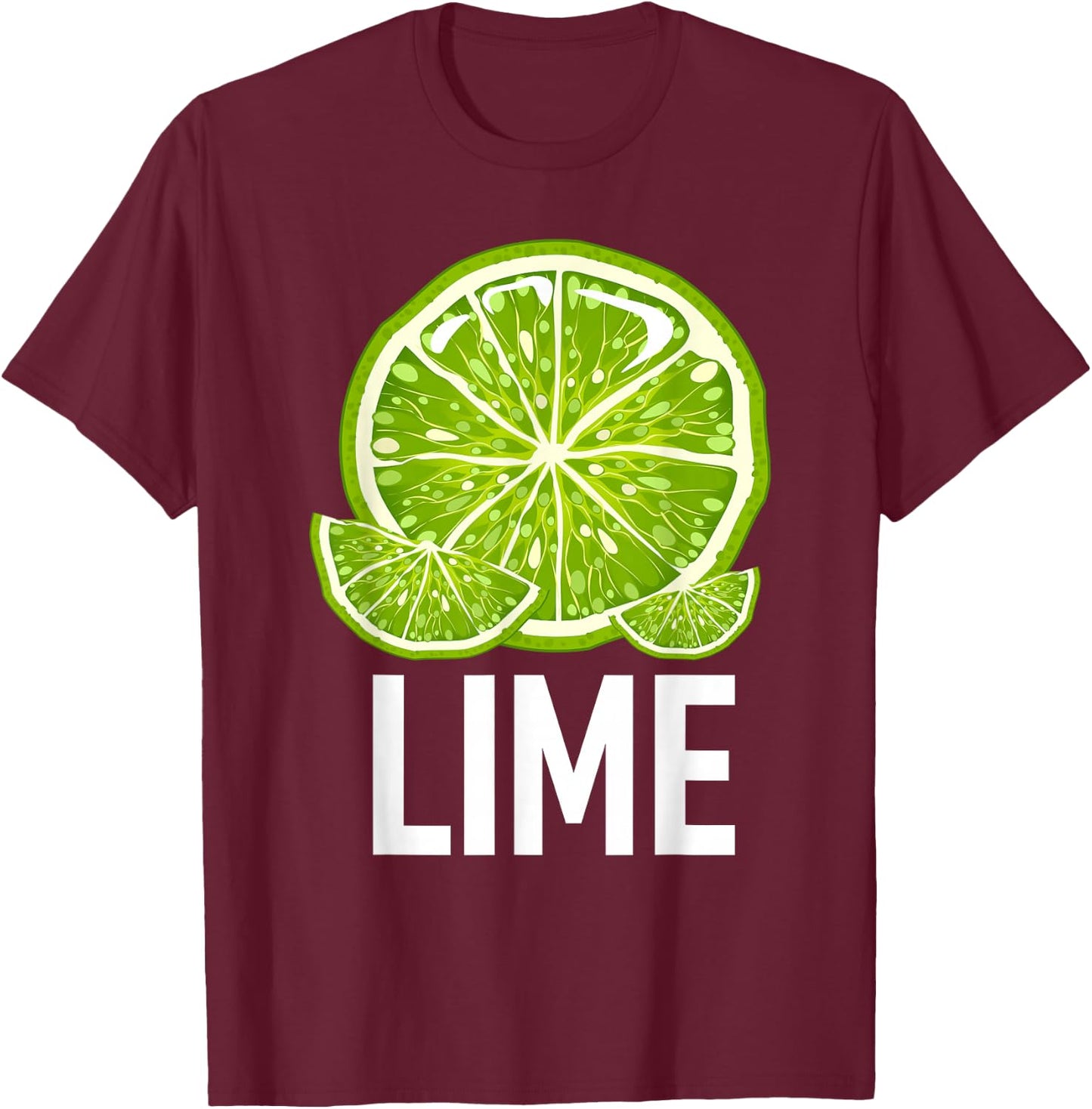 Matching Salt & Tequila & Lime Halloween Costume Party Fun T-Shirt - T-Shirt | Maroon