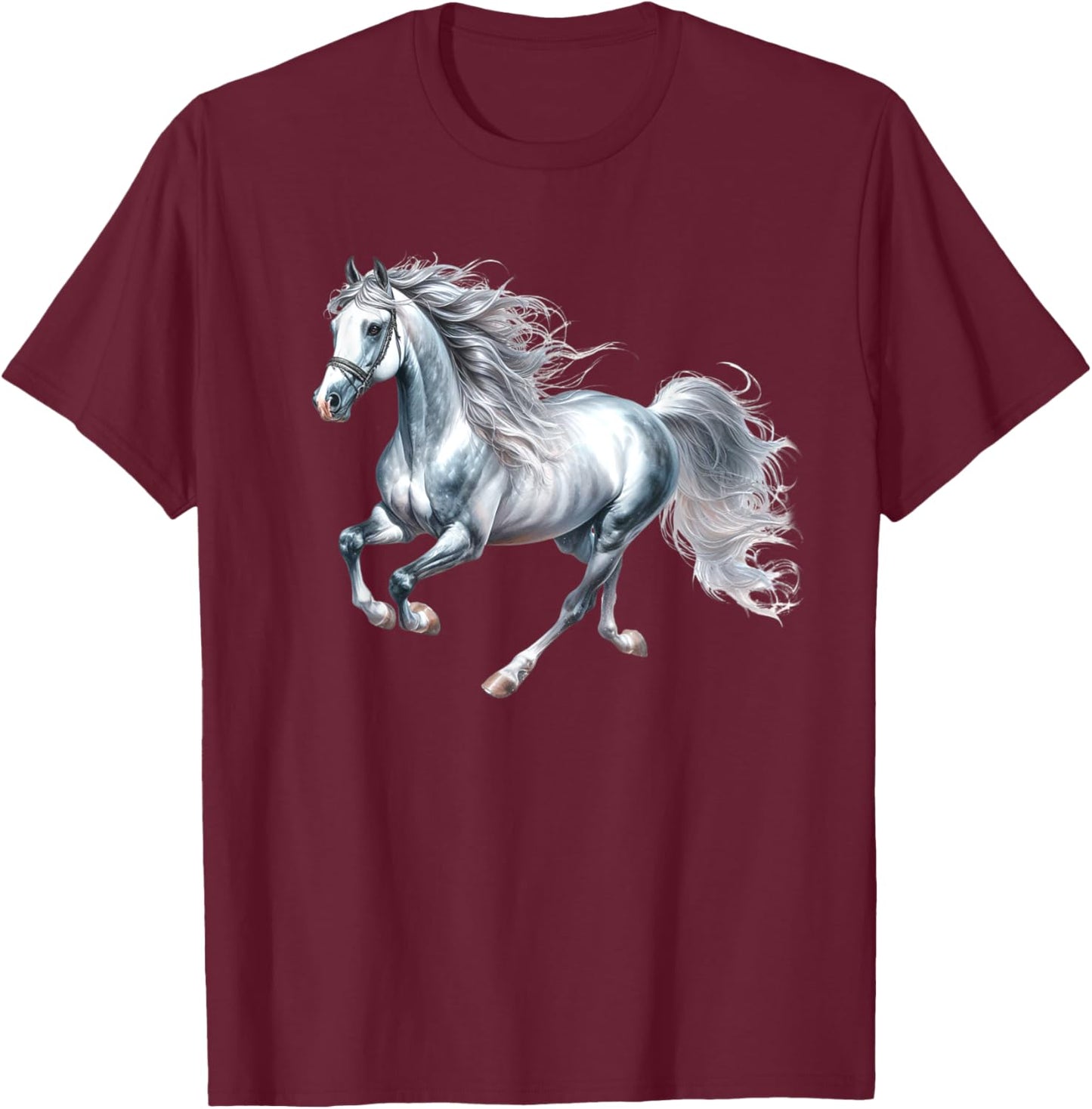 Arabian Horse T-Shirt - T-Shirt | Maroon