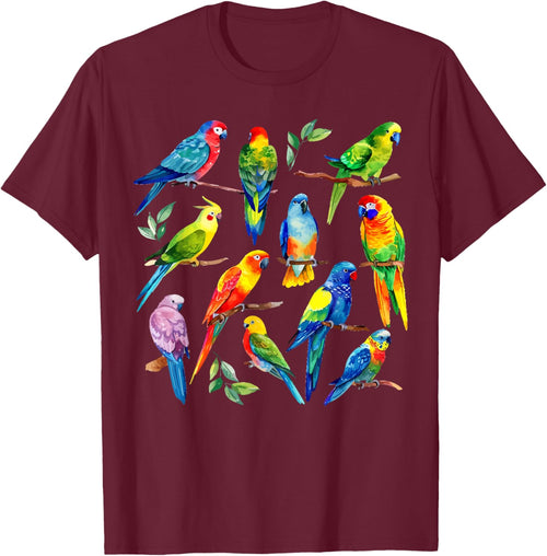 Colorful Parrot Watercolor