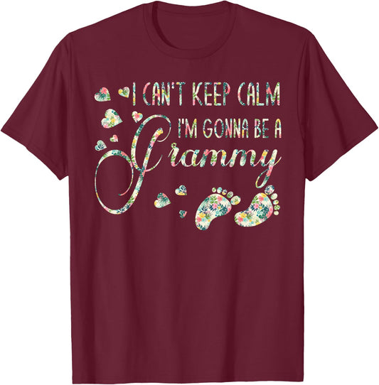 I Can't Keep Calm I'm Gonna Be a Grammy T-Shirt - T-Shirt | Maroon