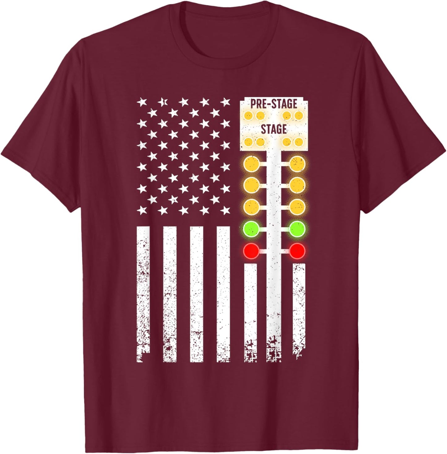 Best Drag Racing Art Women Drag Race Tuner Car Racer T-Shirt - T-Shirt | Maroon