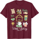 True Story Jesus Christian Merry Christmas Pajamas Holiday T-Shirt - T-Shirt | Maroon