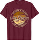 Lake Charles LA | Louisiana | Vintage Distressed T-Shirt - T-Shirt | Maroon