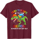 Dear Teacher I Talk To Everyone So Moving My Seat Won't Help T-Shirt - T-Shirt | Maroon