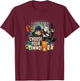 Slugterra - Eli and Dr. Thaddius Blakk - Choose Your Ammo T-Shirt - T-Shirt | Maroon