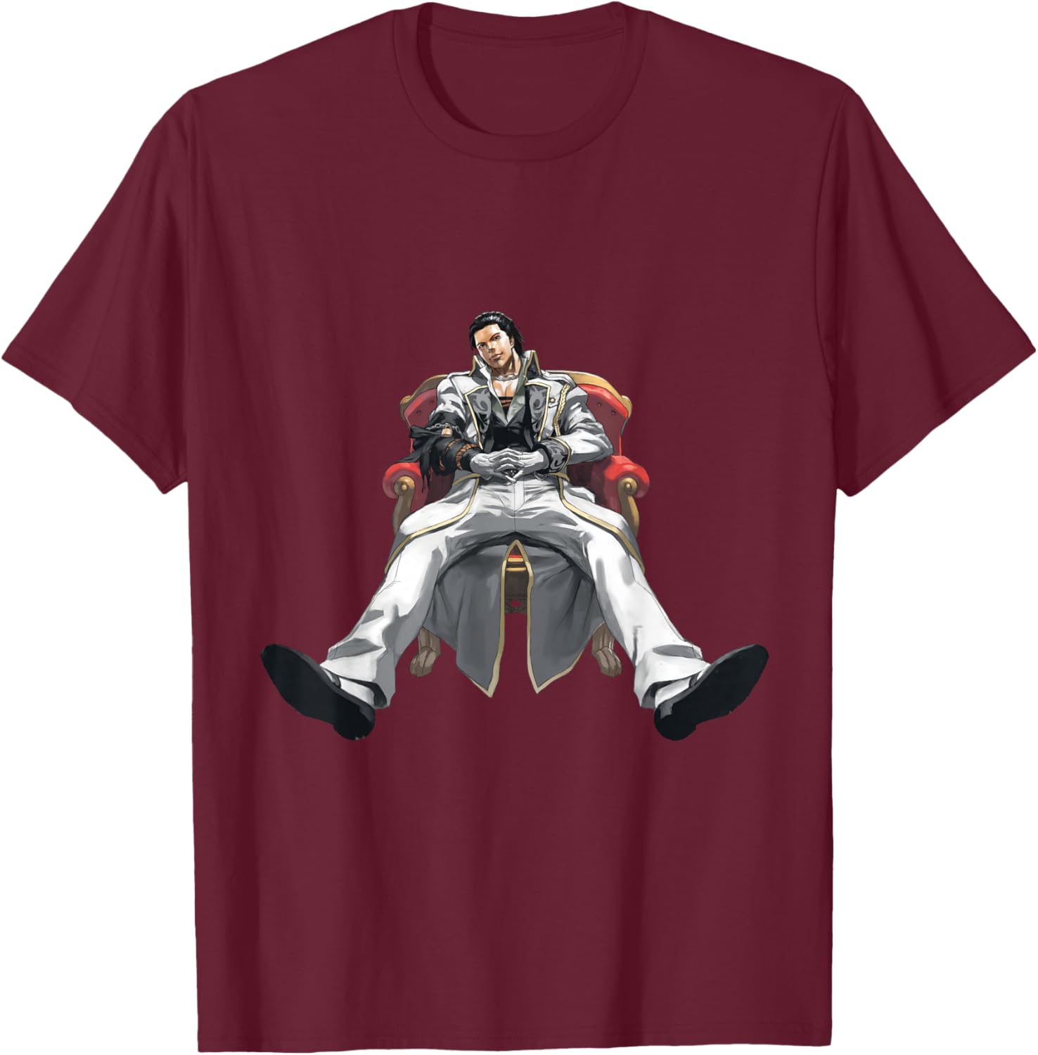Tekken7 Claudio Serafino 003 T-Shirt - T-Shirt | Maroon