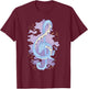 Treble Clef with Dragon T-Shirt - T-Shirt | Maroon