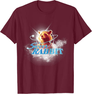 Marvel Guardians Rocket Raccoon Sweet Rabbit T-Shirt - T-Shirt | Maroon
