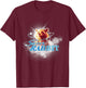 Marvel Guardians Rocket Raccoon Sweet Rabbit T-Shirt - T-Shirt | Maroon