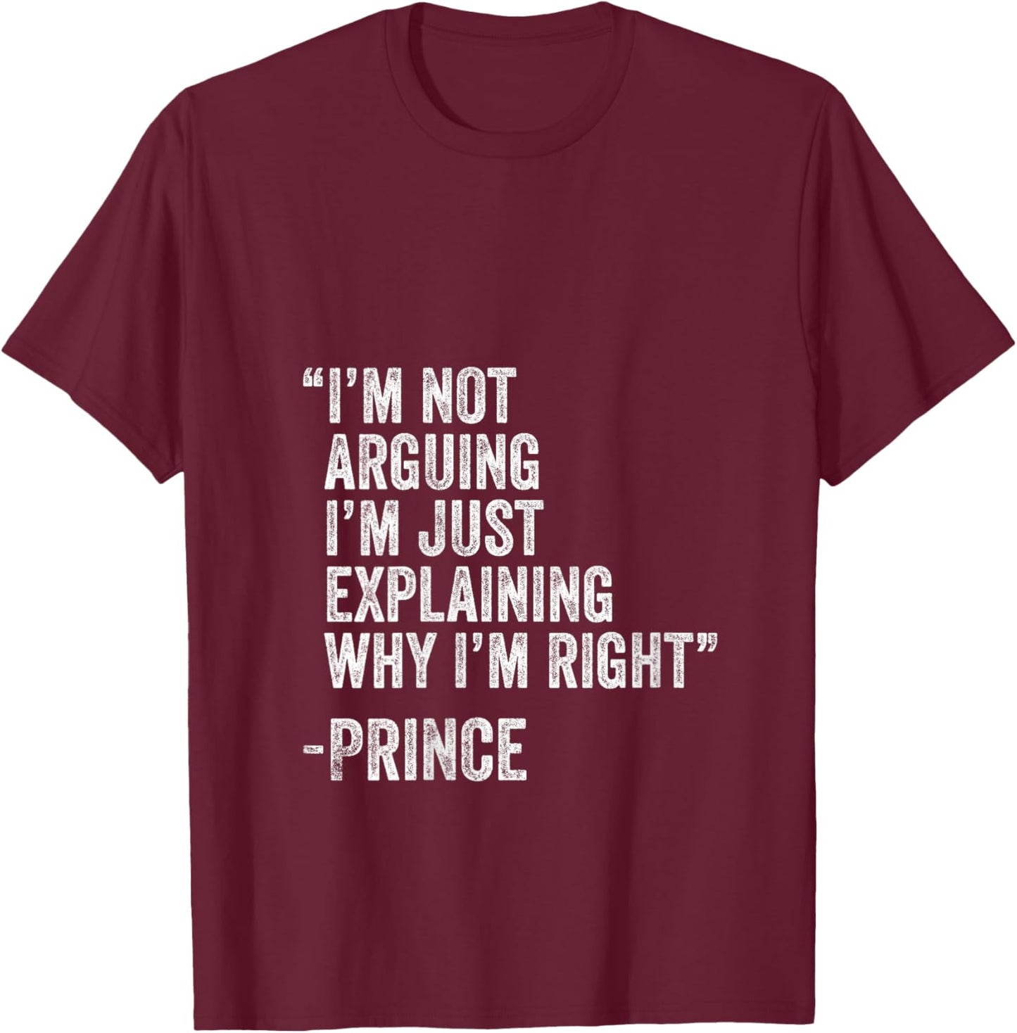 Prince Quote Funny Birthday Custom Name Idea Engineer V-Neck T-Shirt - T-Shirt | Maroon