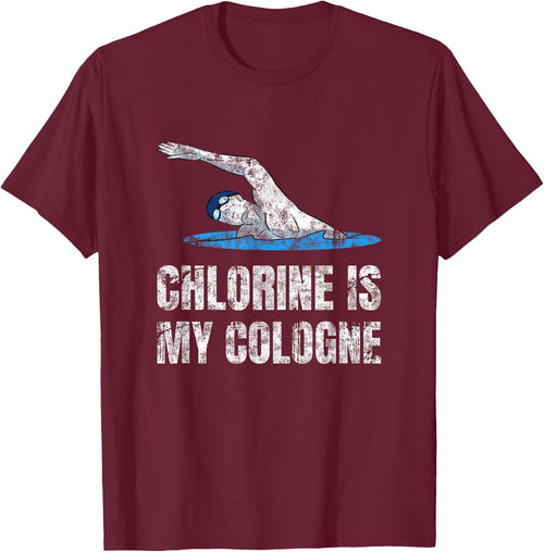 Chlorine Is My Cologne Swimming Swim Swimmer