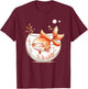 Cute Goldfish I Kids Goldfish T-Shirt - T-Shirt | Maroon