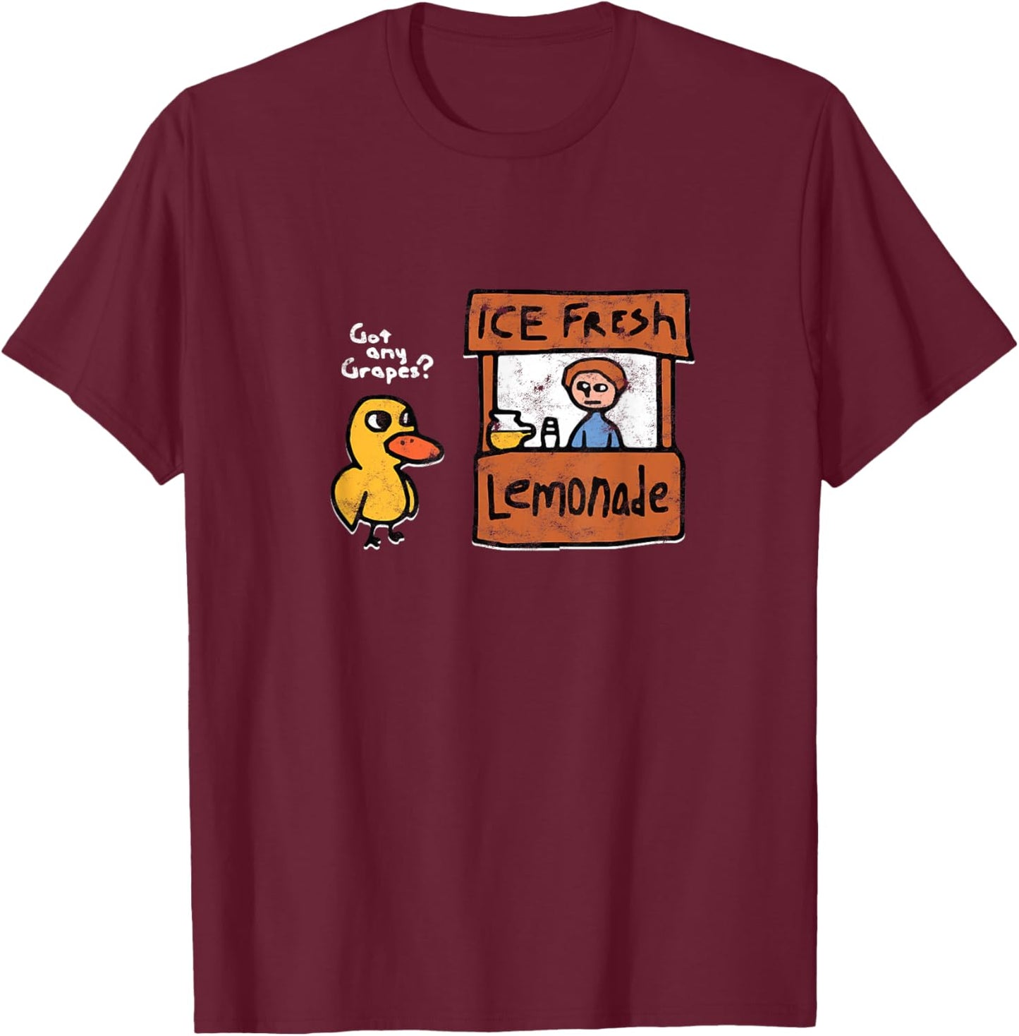 GOT Any Grapes? - Inquiry T-Shirt - T-Shirt | Maroon