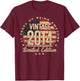 Vintage 2014 Limited Edition 11-Year-Old Gifts USA Flag T-Shirt - T-Shirt | Maroon