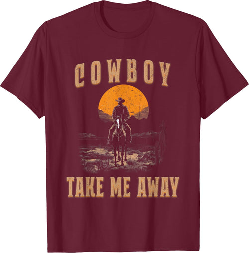 Vintage Western Life Rodeo Country Cowboy Take Me Away