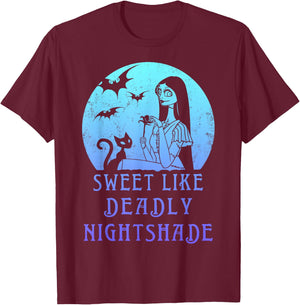 Disney The Nightmare Before Christmas Sally Sweet T-Shirt - T-Shirt | Maroon