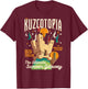 Disney The Emperor's New Groove Greeting From Kuzcotopia T-Shirt - T-Shirt | Maroon