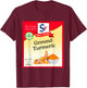 Ground Turmeric Condiment Costume Holiday Spice Costumes T-Shirt - T-Shirt | Maroon