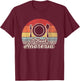 I Beat Anorexia Retro Humor Fork Spoon T-Shirt - T-Shirt | Maroon