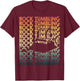 Retro Rock tumbling Repetitive Rock tumbler T-Shirt - T-Shirt | Maroon